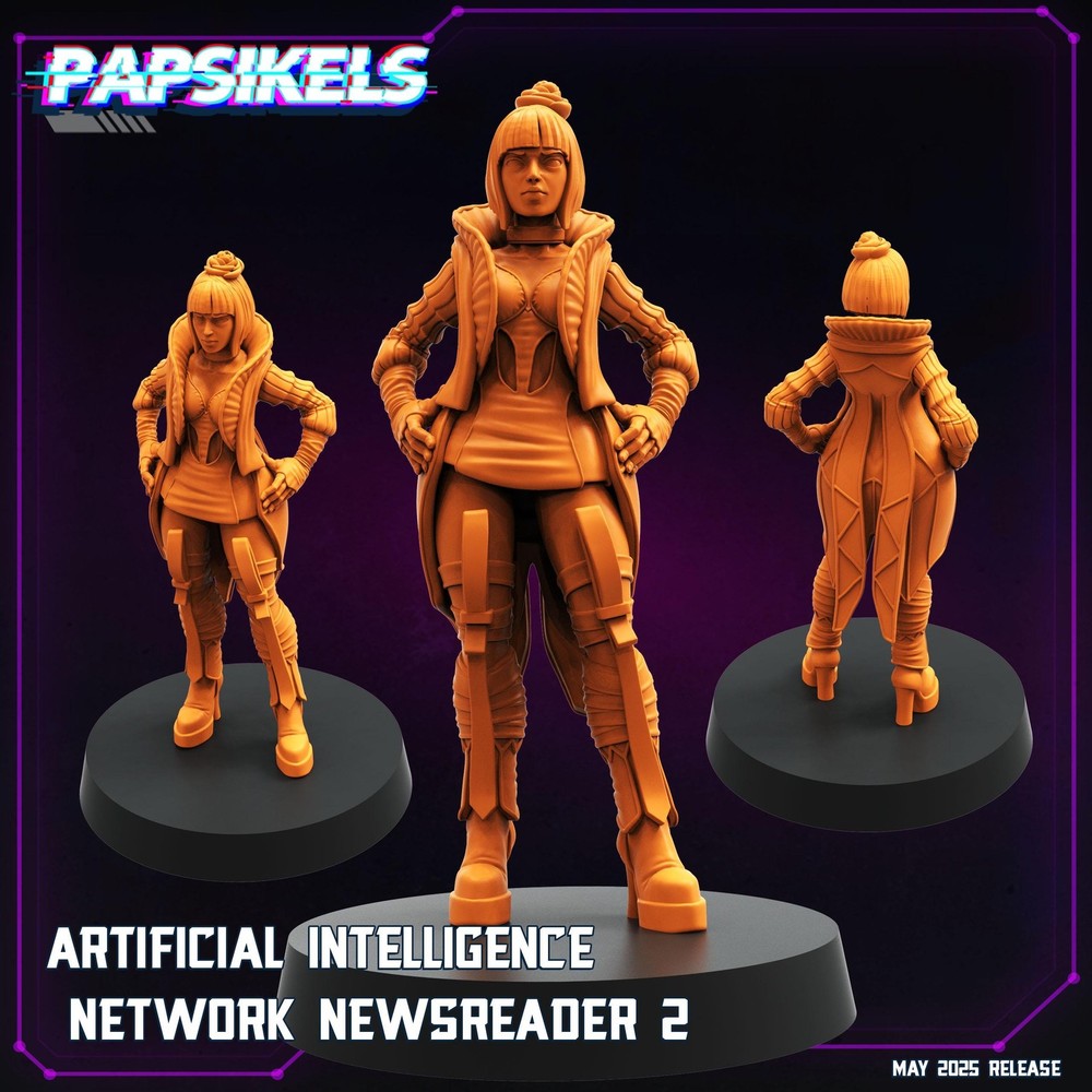 Artificial Intelligence Network Newsreader - 2