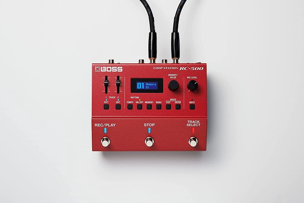 BOSS RC-500 Loop Station Looper Sequencer Effect Pedal Numerous Rhythm Patterns