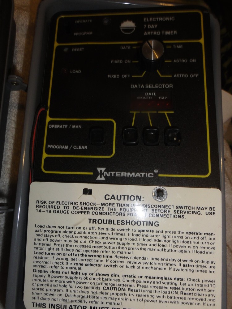 Intermatic ET816CR Astronomic 7-Day Time Switch