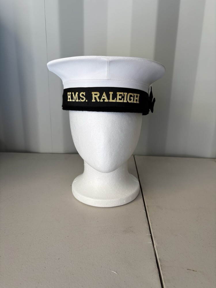 HMS Raleigh sailors hat size 59