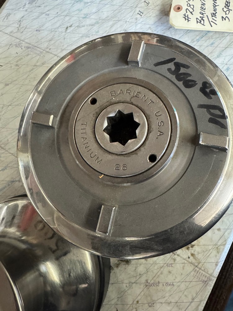 BARIENT TITANIUM WINCH SETS