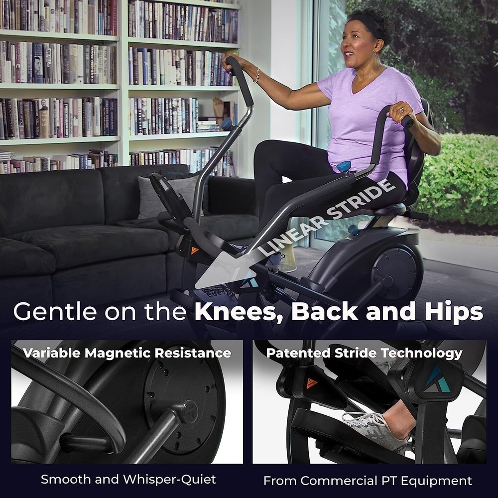 Teeter FreeStep Recumbent Cross Trainer and Elliptical