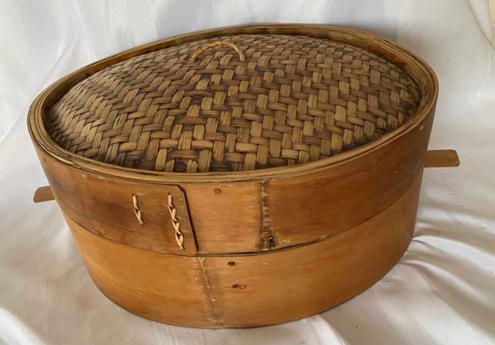 12 1/2" Bamboo Steamer Basket