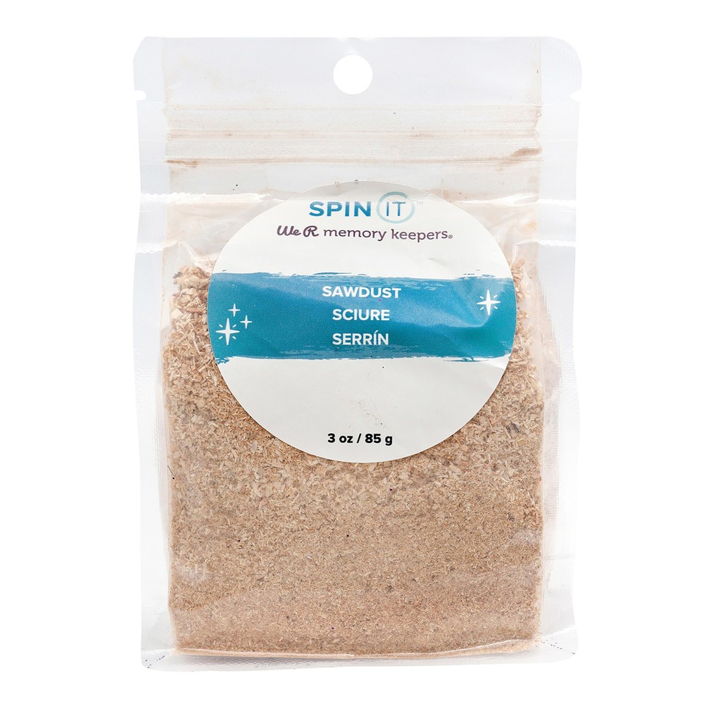 We R Spin It Fine Glitter 3oz-Sawdust