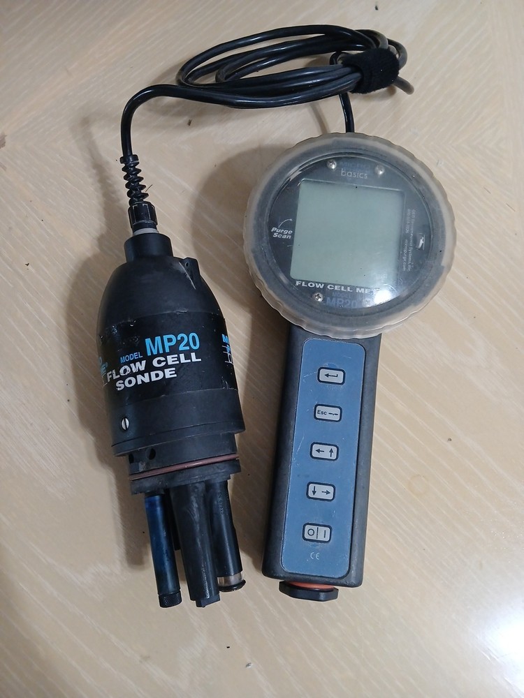 Micro Purge Mp20 Controller Flow Cell Sonde Meter Scan Water Quality Sampling