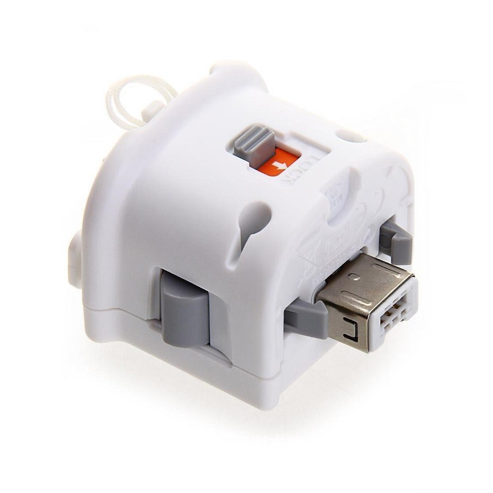 Motion Plus Adapter Sensor w/ Silicone Sleeve for Nintendo Wii Remote Controller