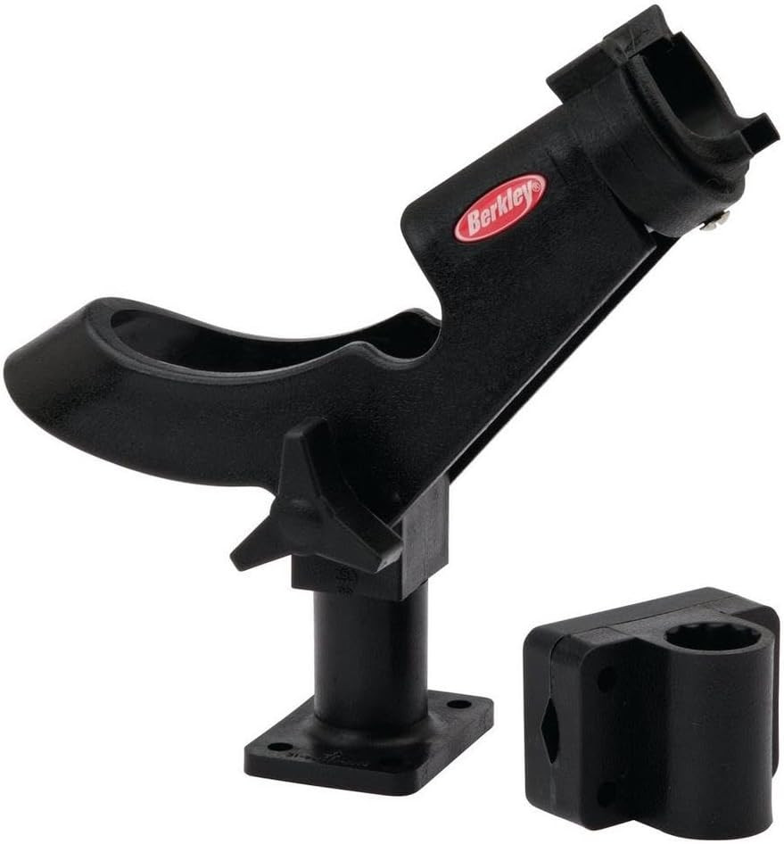 Boat Rod Holder, Sturdy Polypropylene Construction, Adjustable and Mountable for