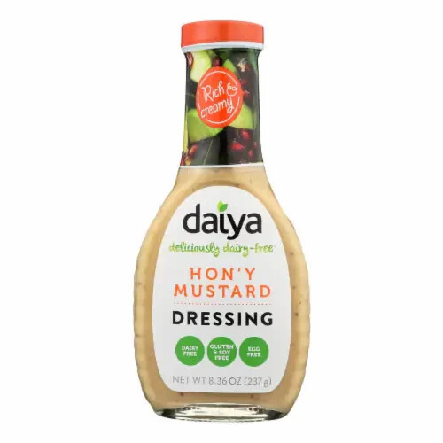 Daiya Hon'y Mustard Dressing - Vegan - Net Wt. 8.36 oz, see description