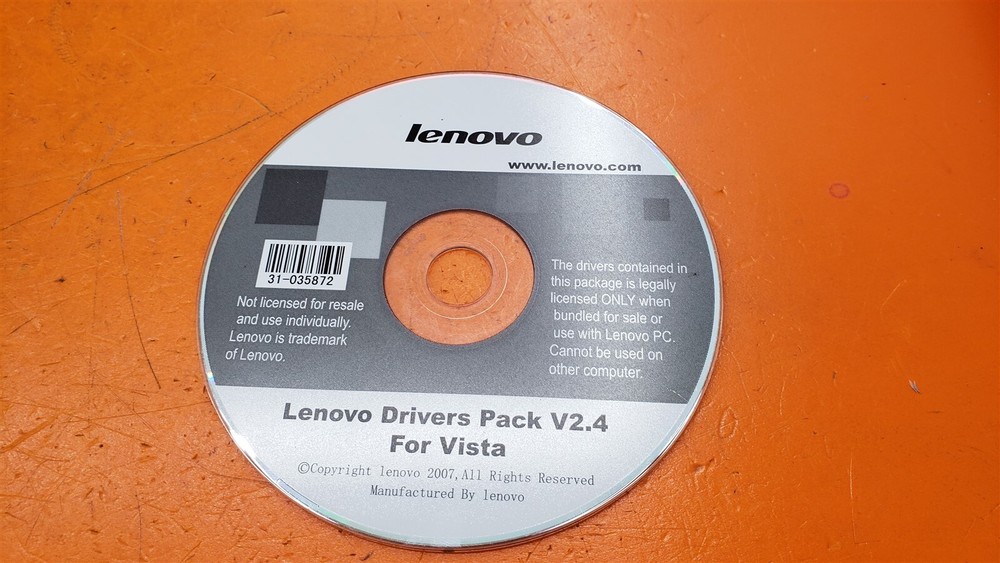 ⭐️⭐️⭐️⭐️⭐️ Lenovo Drivers Pack V2.4 For Vista