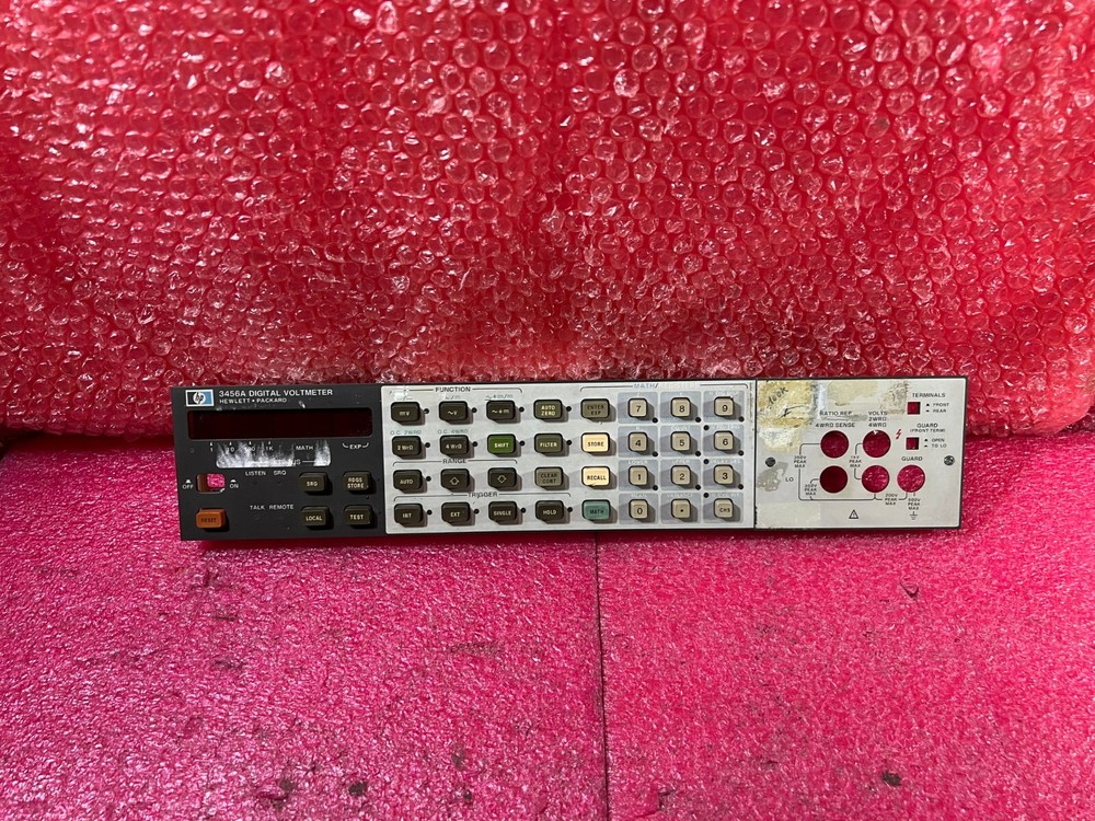 HP Agilent Keysight 3456A Digital Voltmeter ''Panel only''