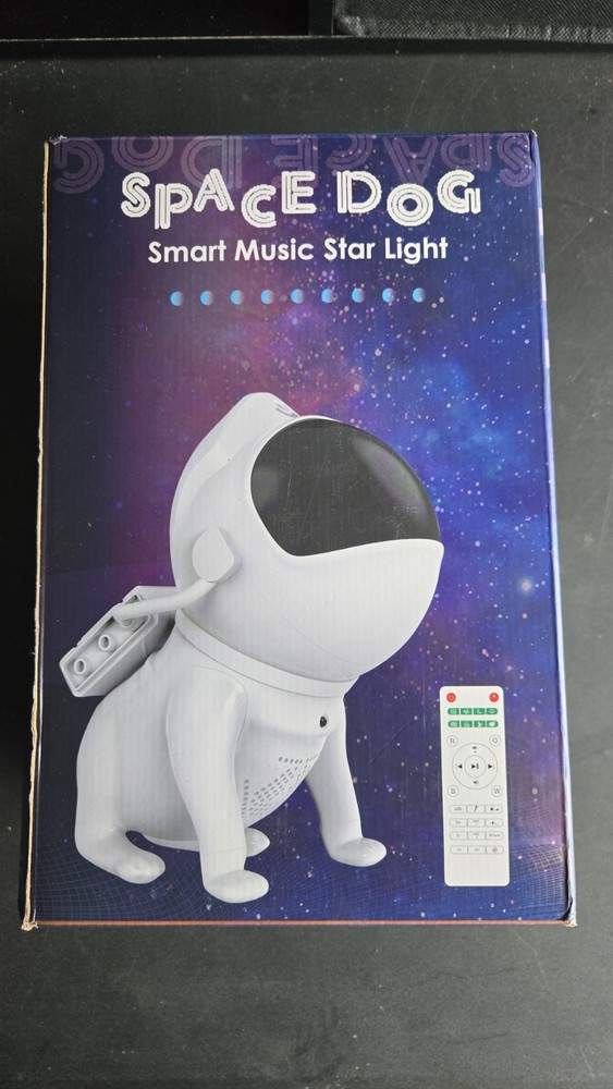 Space Dog Smart Music Star Light (Black)