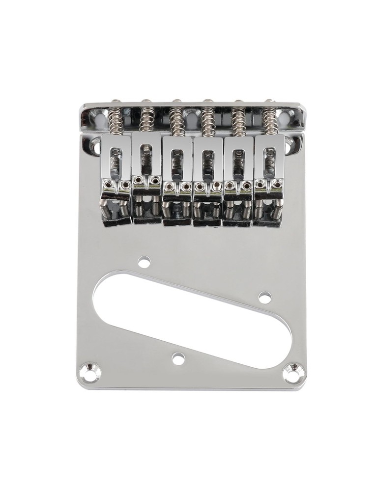 Metallor Guitar Bridge Vintage Style Top Loader or String Chrome