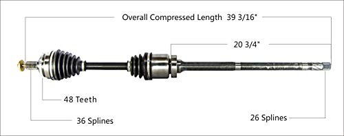 VO-8041 CV Axle