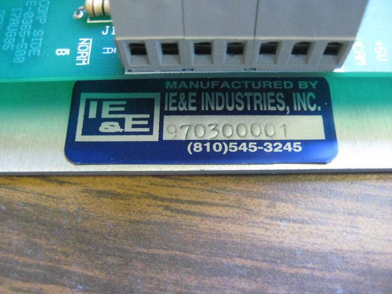 Fanuc VE-0365-500 Insight Sync Selector Board PLC Module VE0365500