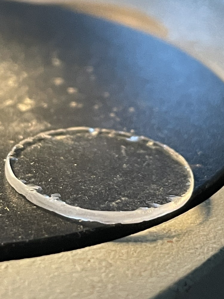 Microscope Eyepiece Reticle with Complex Grid 19 mm dia.