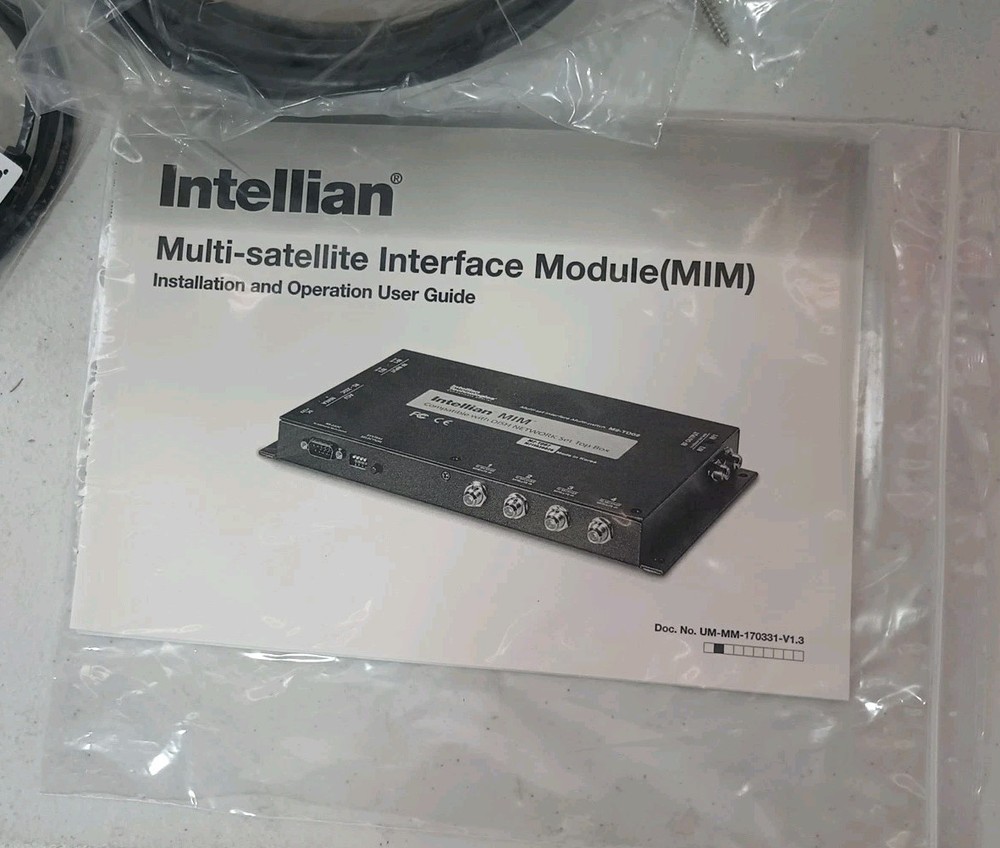 Intellian M2-TD02 MIM Multi-Satellite Interface Module For DISH Network Open Box