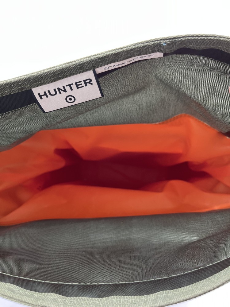 Hunter Target Roll-Top Backpack Cooler -Olive Green/Orange Rubber