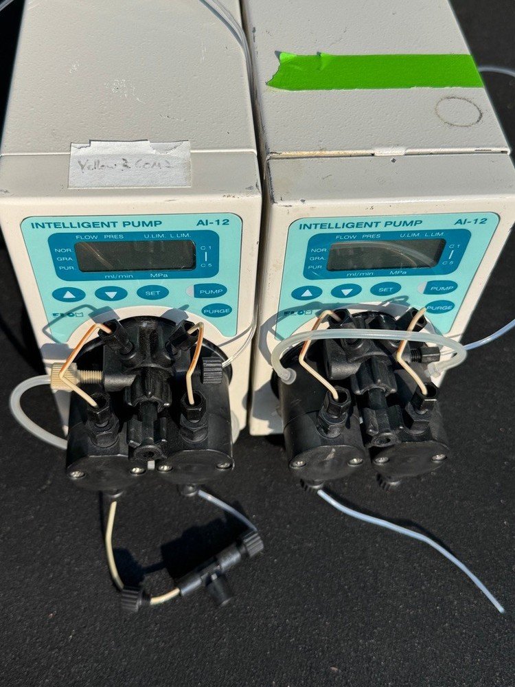 {2} Lot* FLOW Intelligent Pump AI-12 Control Module Chromatography * Working Lab