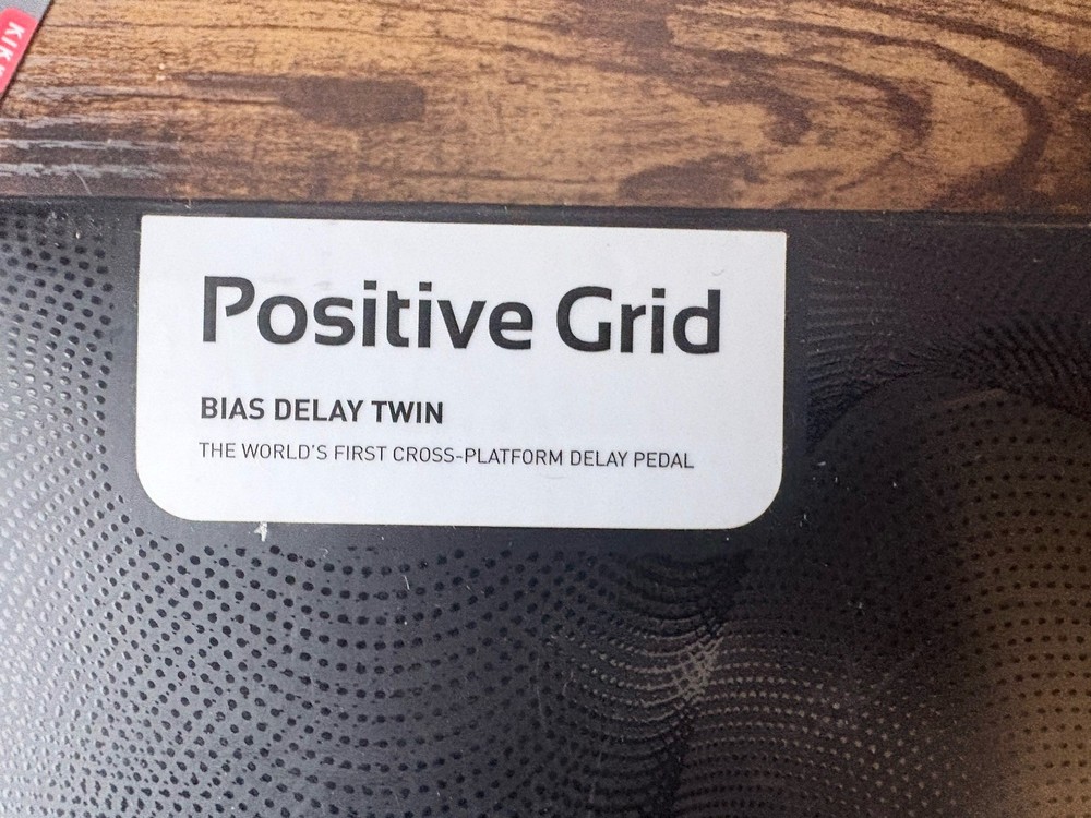 Positive Grid BIAS Delay Twin 2 Button Customizable Pedal
