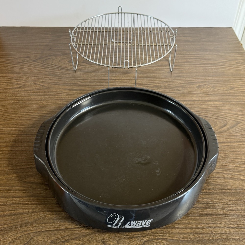 Nuwave Pro Infrared Oven Replacement Base Drip Pan and Rack 20329