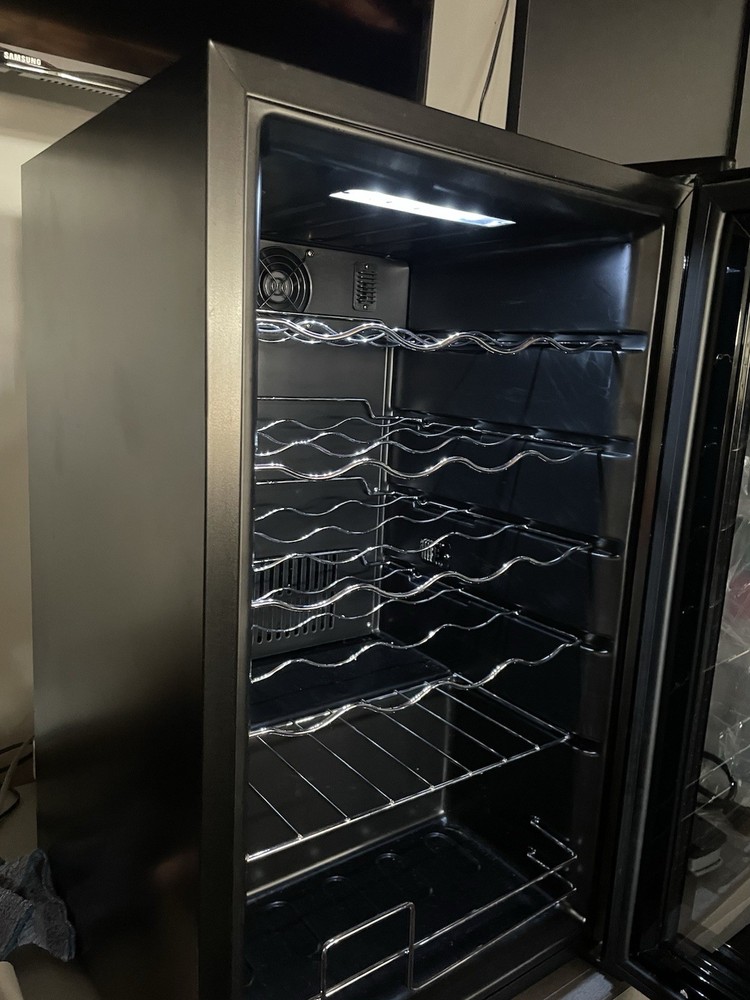 Ivation 28 Bottle Compressor Wine Cooler - Black