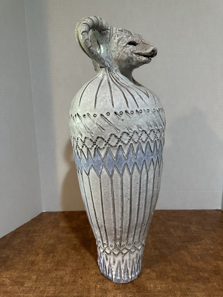 Fhen 20” Tall Vase Sculpture Pottery