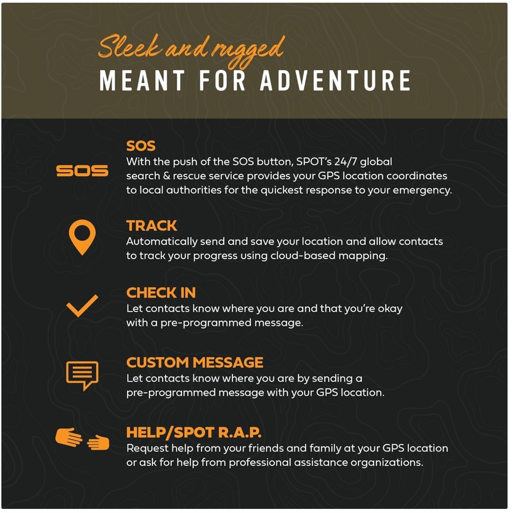 Compact GPS Messenger | Globalstar Satellite Coverage