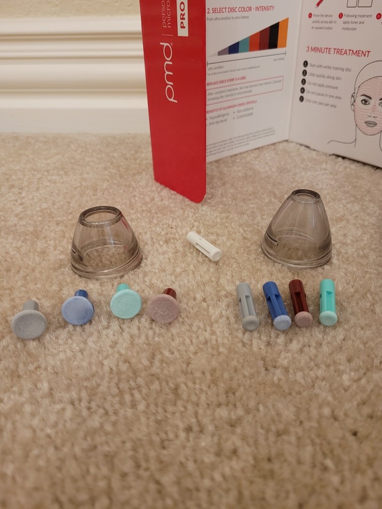 PMD Personal Microderm Pro At-Home Microdermabrasion Device Greige
