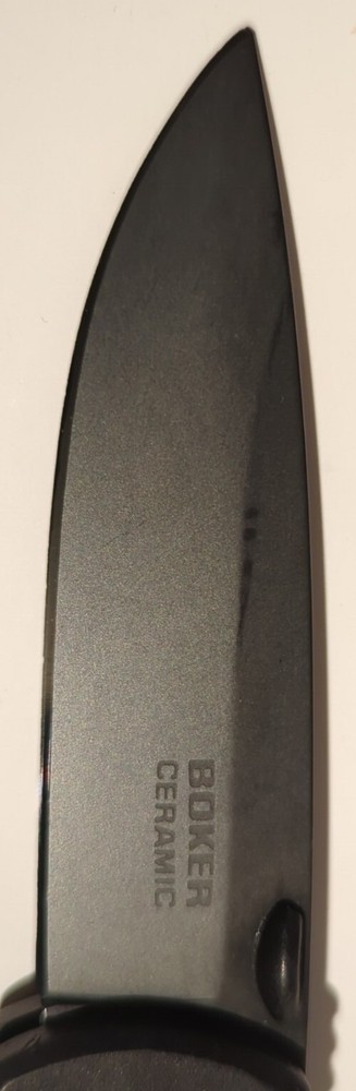 Boker Infinity Ceramic Drop Point Blade With Clip A1-Grade