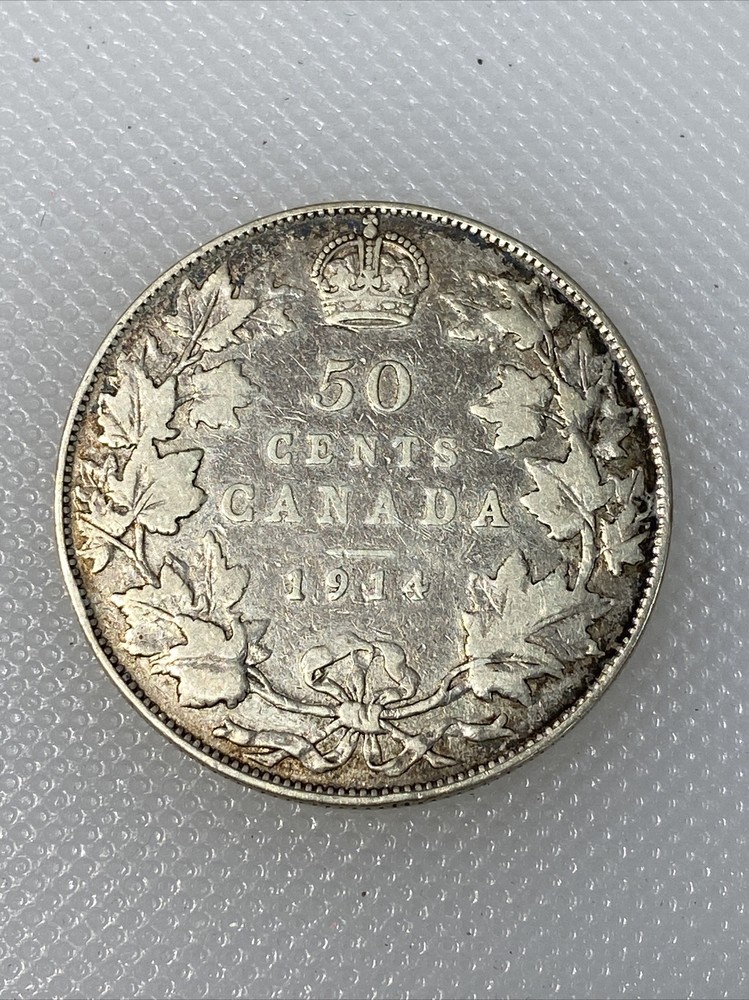 1914 canada 50 cents S1