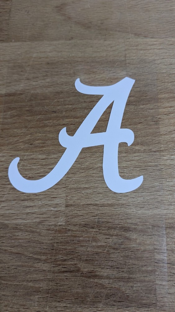 Alabama Crimson Tide vinyl decal