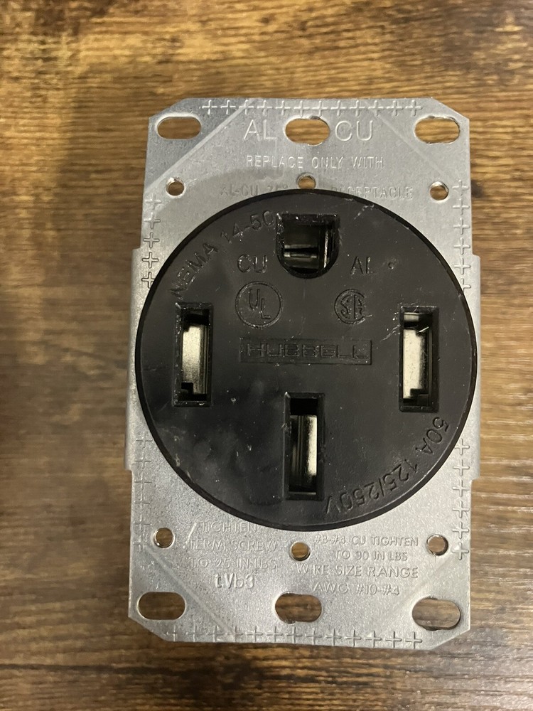 Hubbell AL-CU 75 Receptacle Electric Plug