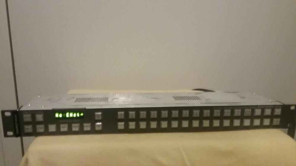 Grass Valley THOMSON BROADCAST ENCORE BPS Control Panel PN: 610090100 ENC-BPS