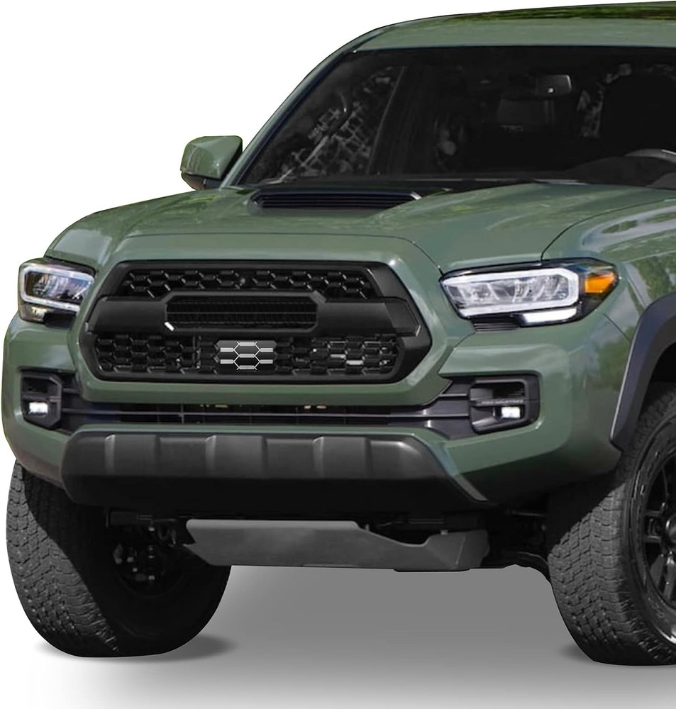 Front Grille Garnish Radar Sensor Cover Replacement Compatible with Grille 2018-