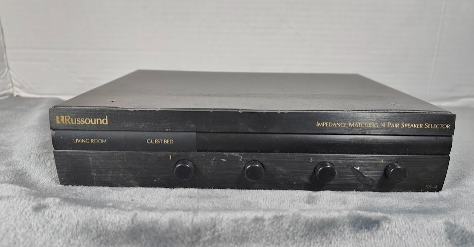 Russound SS-4 Impedance Matching 4 Pair Speaker Selector