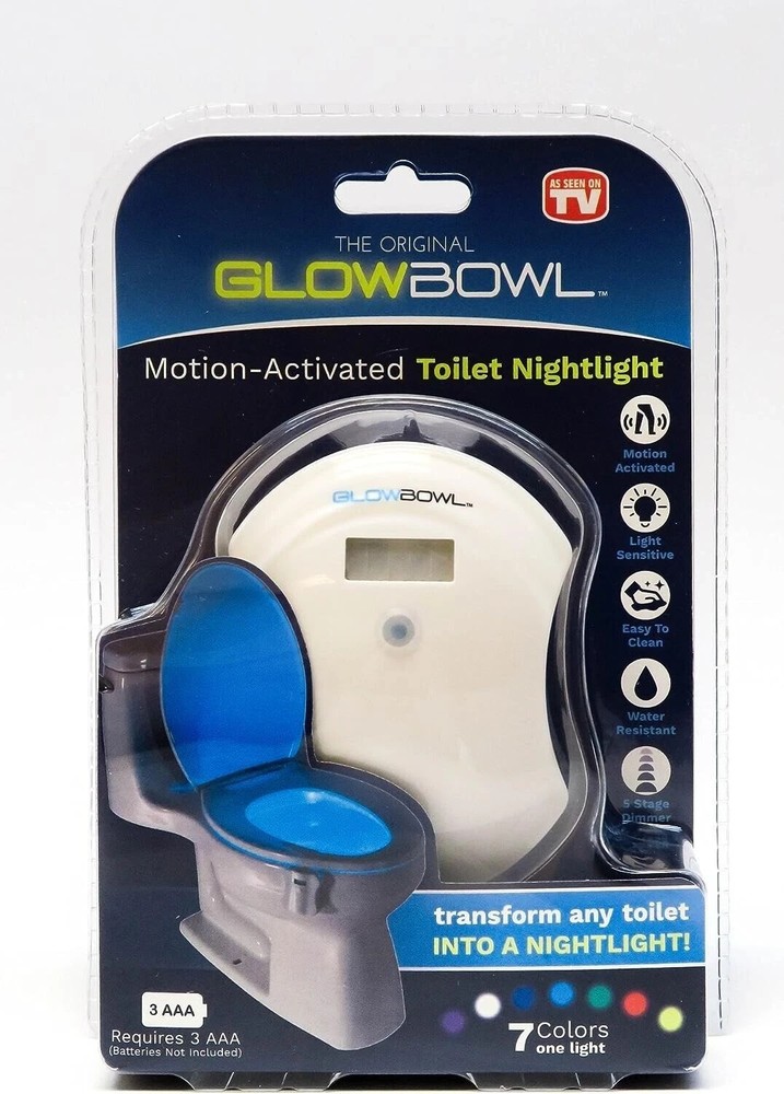 Glowbowl Fresh Motion Activated Toilet Nightlight