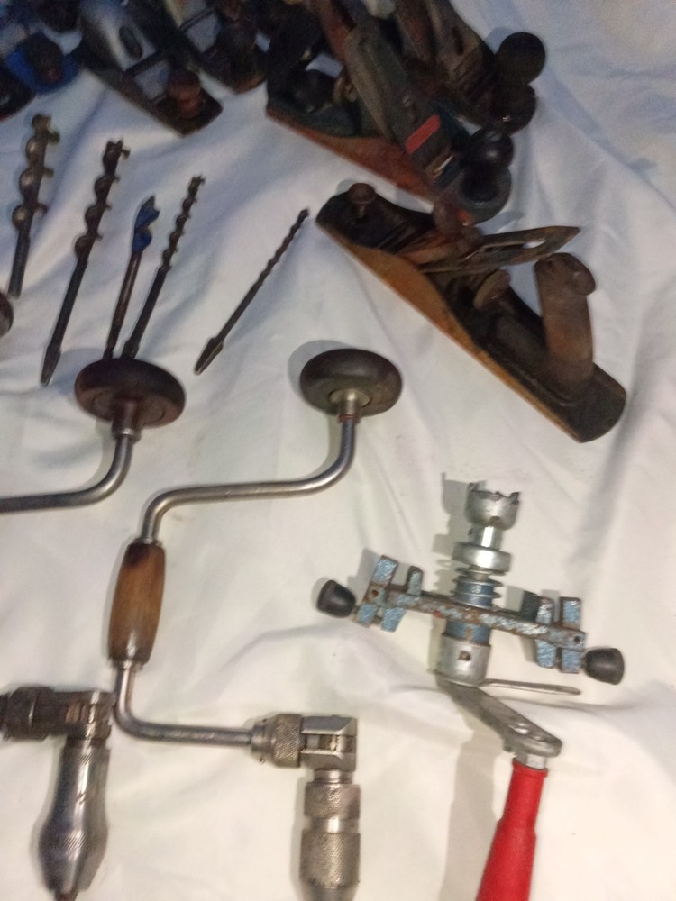 Vintage Wood Working Hand Tools Lot