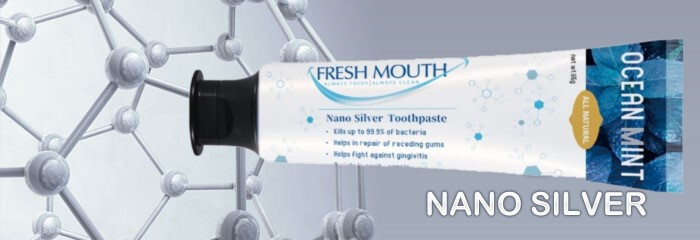 Fresh Mouth Nano Silver Toothpaste Fluoride Free