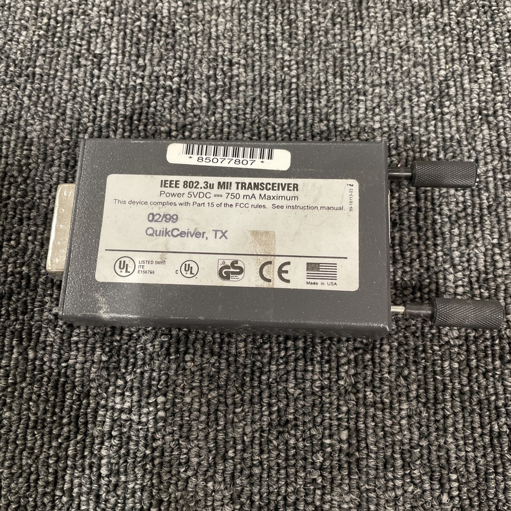 IMC Quikceiver 100Base-x Micro Transceiver
