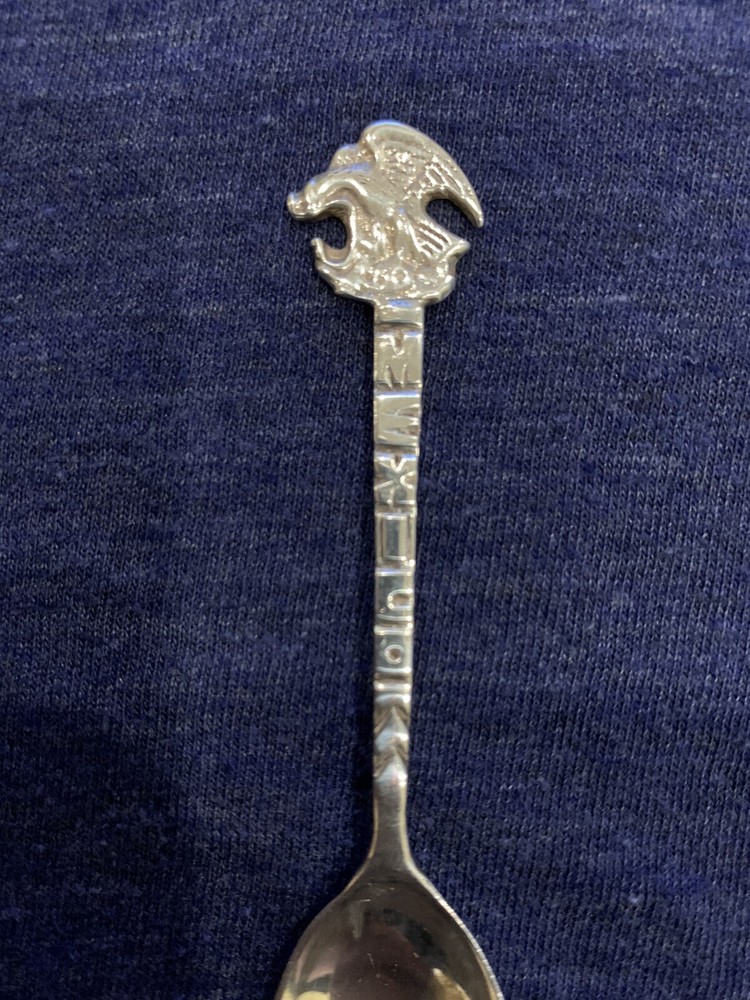 850 Silver Mexico Souvenir Spoon