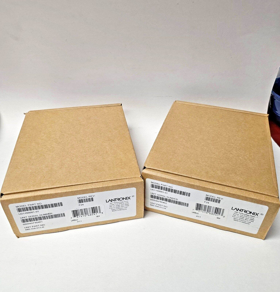 LANTRONIX UD1100001-01 Ethernet Device Server NEW