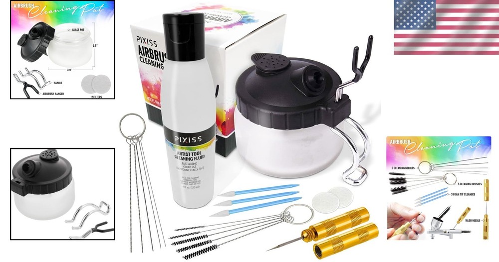 Airbrush Cleaner Solution - Compatible with Various Models