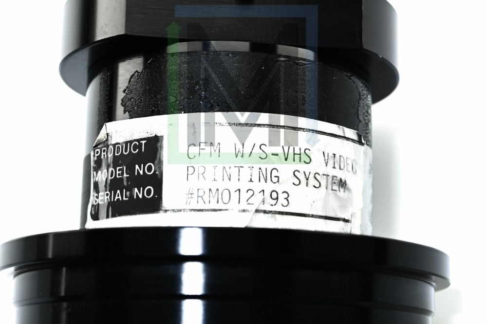 INFINITY ERECT IMAGE CFM W/S-VHS VIDEO MICROSCOPE CAMERA TV LENS ADAPTER