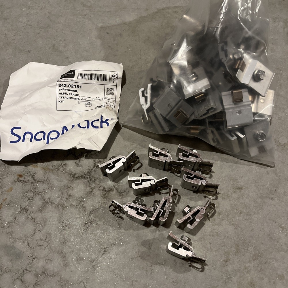 Snap N Rack 242-02151 Frame Attachment Kit Qty 20