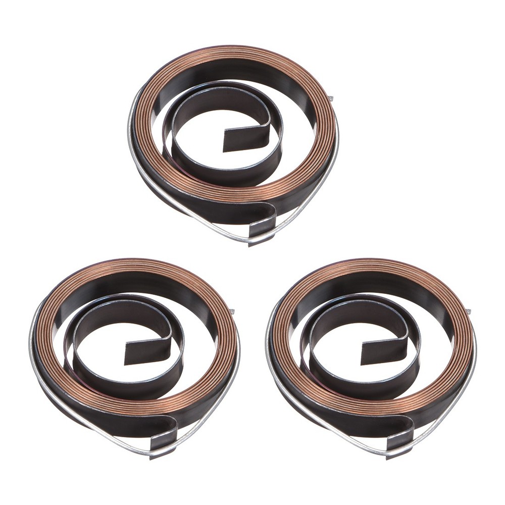 3PCS Drill Press Spring Quill Feed Return Coil Spring Assembly 680mm 36x6x0.5mm