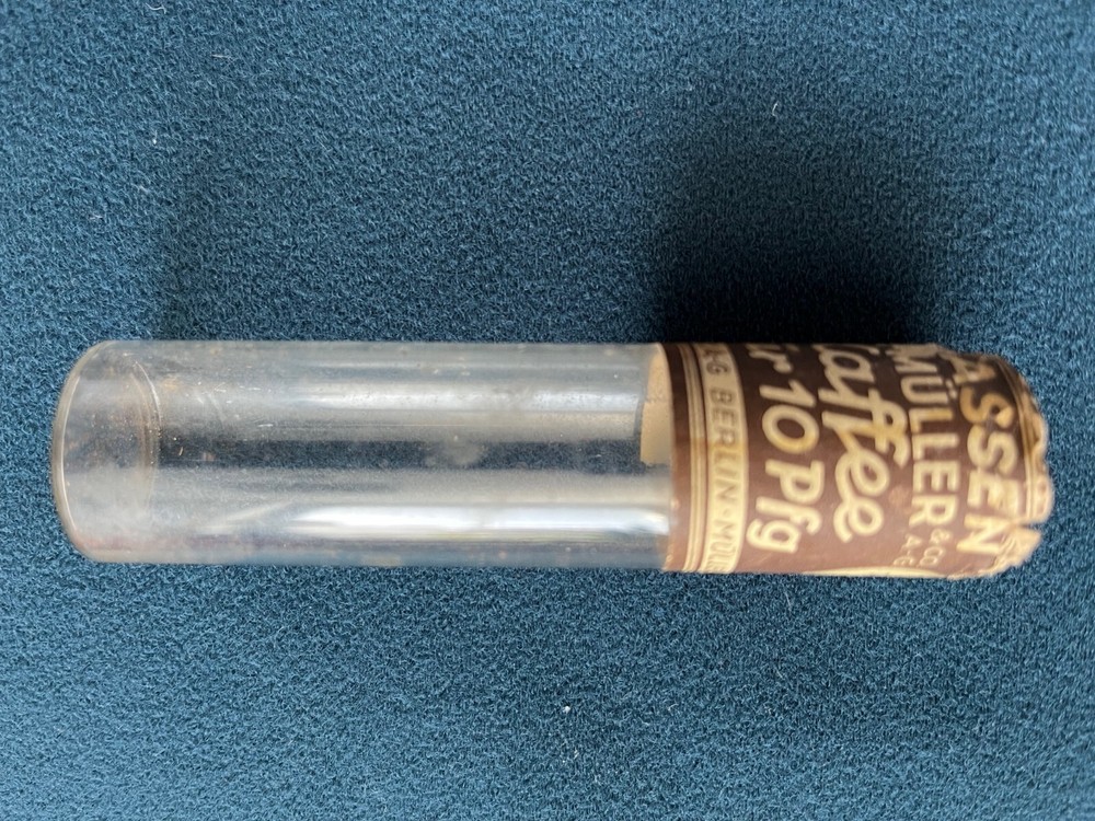 Old Coffee Bean Storage Container Max Müller Kaffee Berlin