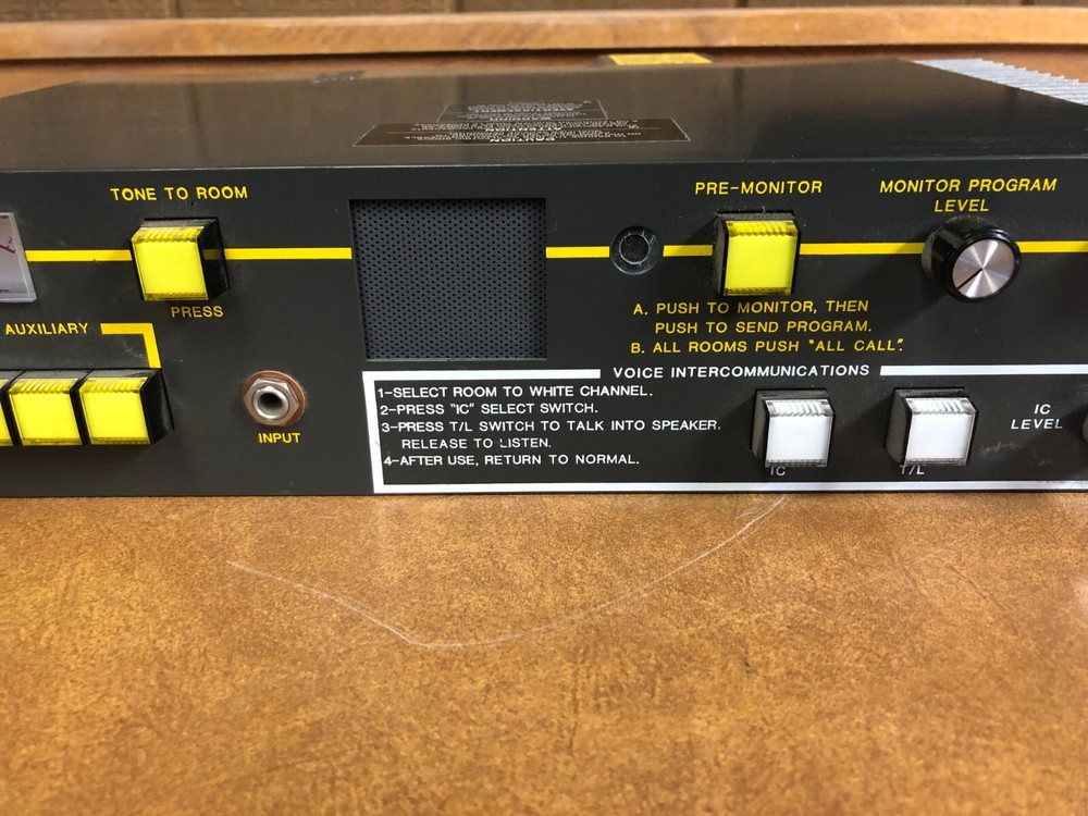 Dukane 1A953 Intercom Control Panel