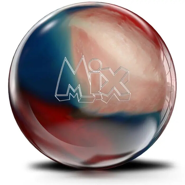 Storm Mix Red/White/Navy Bowling Ball