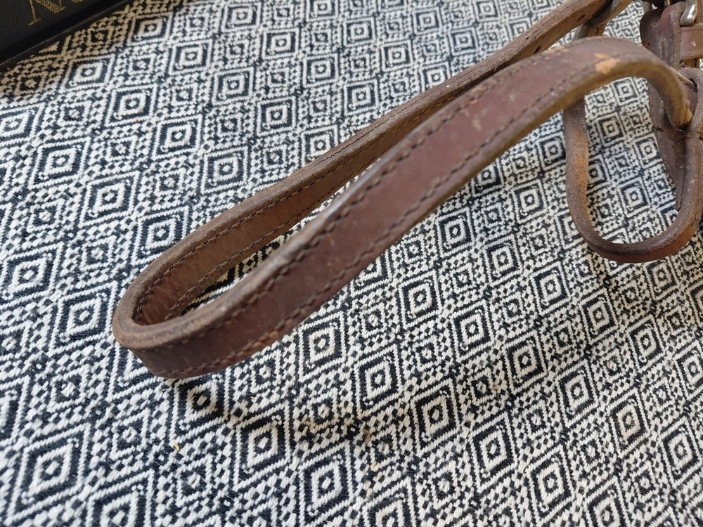 Circle Y Browband Leather Headstall With Bit