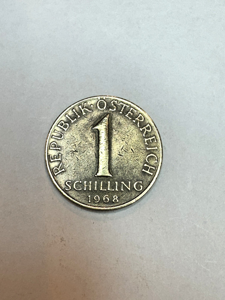 1968 Austria 1 Schilling